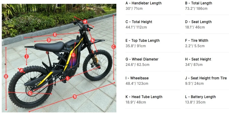 2025 New Arrival Ebike 8000W 72V 30AH N1 Electric Motorcycle 19Inch MTB Tires Electric Dirt Bike with LCD Display