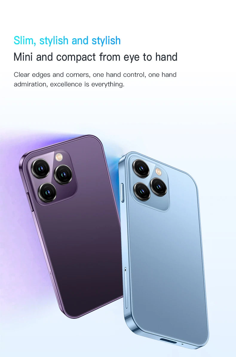 SOYES XS15 Blue 3G Mini Smartphone 3.0" HD Screen 2G RAM 16G ROM Dual SIM Standby Play Store Multiple colors available More Apps