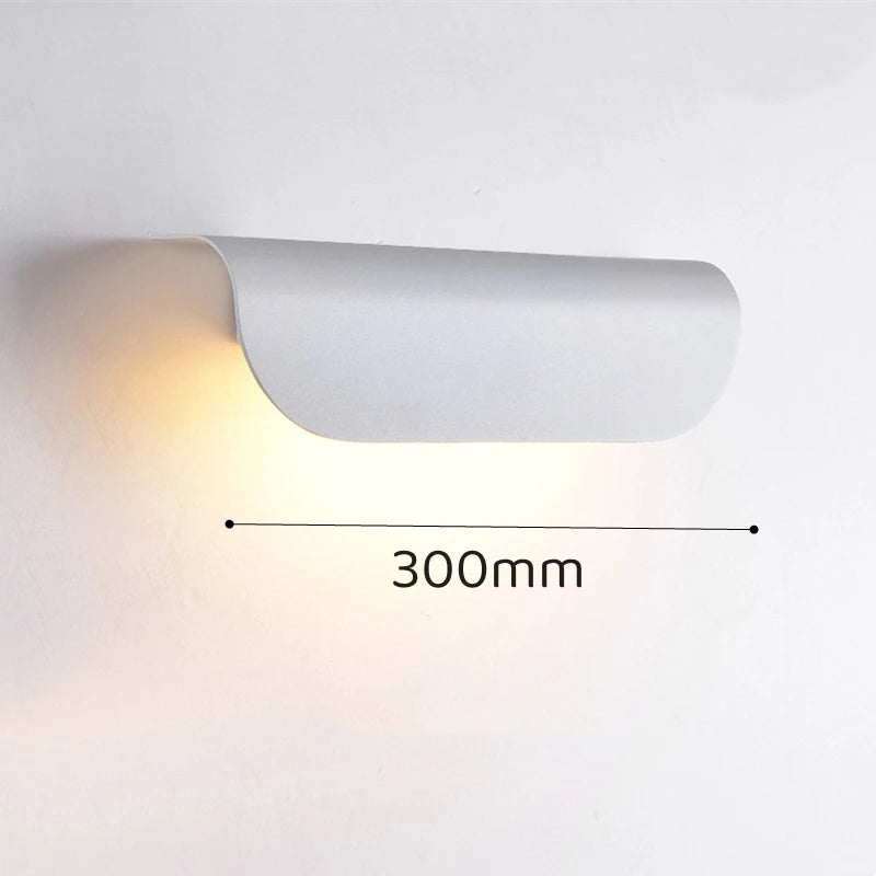 Waterproof Simple LED Wall Lamp Modern Outdoor/Indoor IP65 Entrance Decor Sconce Garden Porch Bedside Home Wall Lights Luminaire