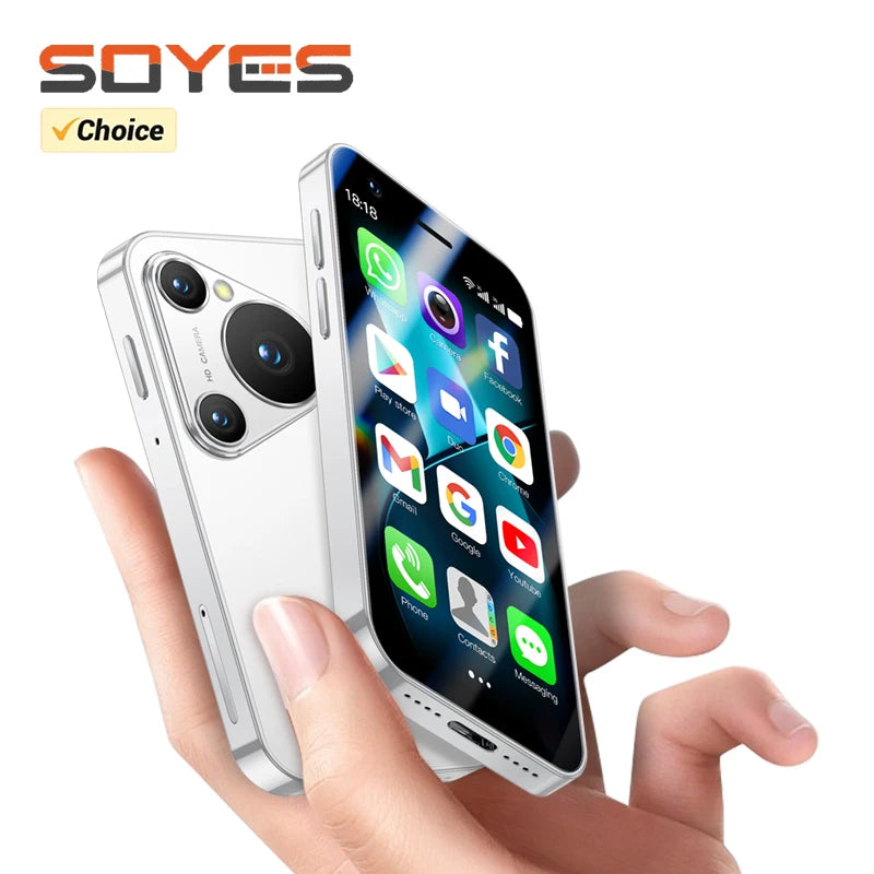 SOYES P70 Pro Max Mini Android8.1 Smartphone 3.0 Inches 2000mAh Face ID Dual SIM Standby Play Store 3G Little Phone