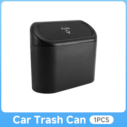 Universal Car Trash Can Hanging Dustbin Accessories For BMW X1 E84 F48 X2 F39 X3 E83 F25 X4 F26 X5 E53 E70 F15 F85 X6 E71 E72