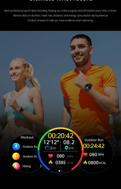 2025 New High-end Laser Detection Smart Watch Men ECG+PPG Precise Blood Pressure Heart Rate BT Call NFC For HUAWEI Health Watche
