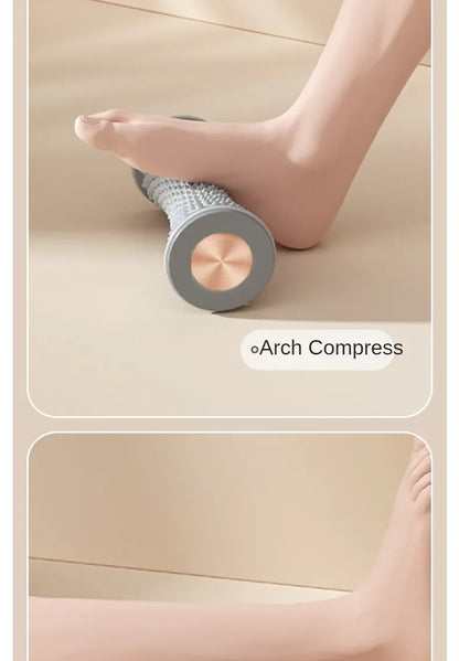 Foot Massager Massage Roller Yoga Massage Ball Plantar Fascia Roller Muscle Relaxation Care Plastic Manual Foot Massager