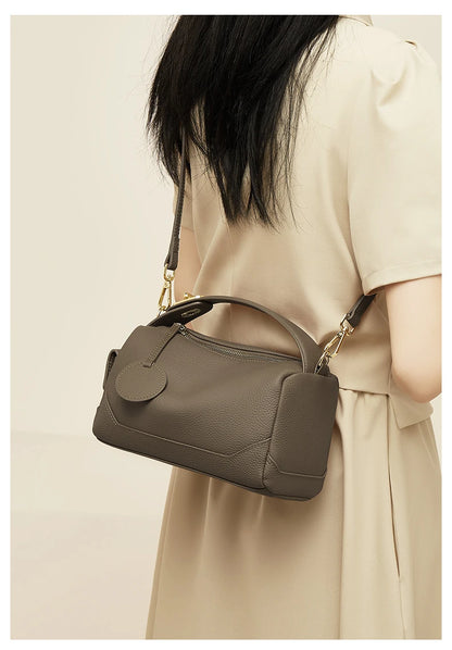 FOXER Cow Leather Crossbody Bag for Women Spring & Summer Fashion New Collection Lady Shoulder Handbag Purse Gift For Girls