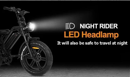 Newly V20Pro electric bicycle 1000W 48V 15AH ebike , 20 inch electric fat tire electric city mountain bike