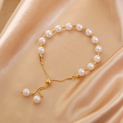 2024 New Korea New Fashion Letter D Star Simple Vintage Pendant Bracelet Woman Stainless Steel Bracelet Luxury Original Jewelry